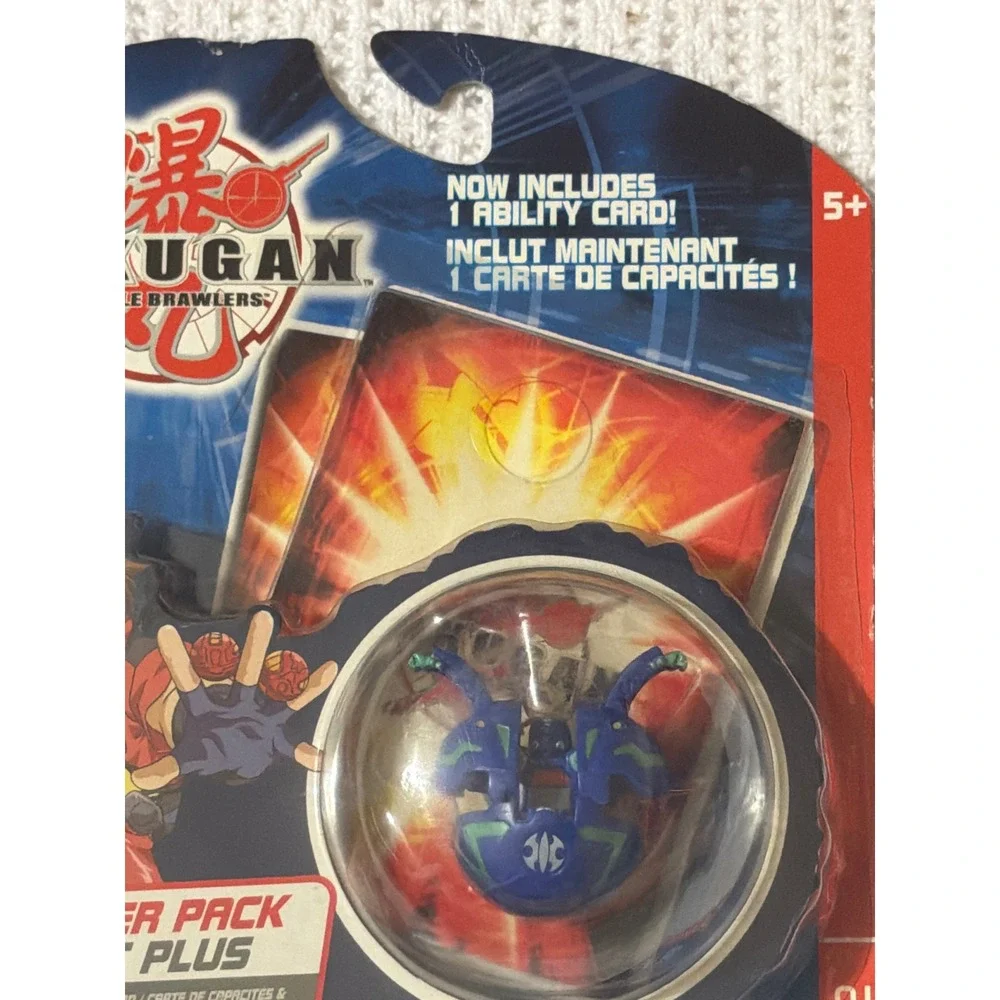Bakugan‎ Battle Brawlers Booster Pack Series 2 With Metal Gate Card Blue Falcon